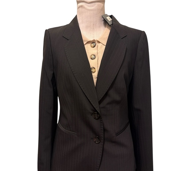 The Limited Black Pinstripe Blazer classic style new with tags retail price $198 - Picture 3 of 10